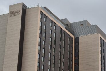 El Hotel Princesa Sofía, ahora renombrado Grand Hyatt. © JOF