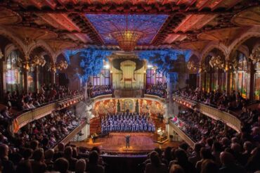 El Palau de la Música Catalana.
