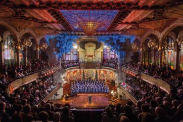 El Palau de la Música Catalana.