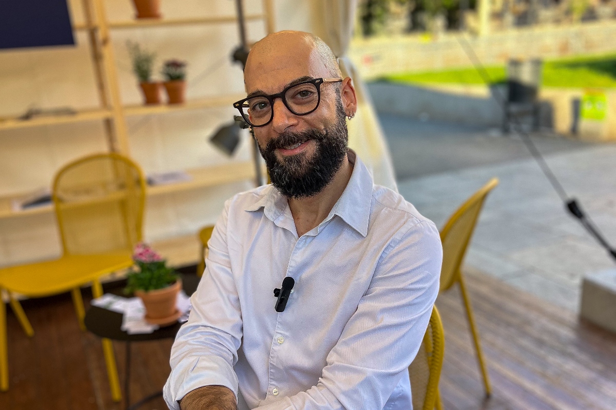 El escritor Toni Rodríguez Piris