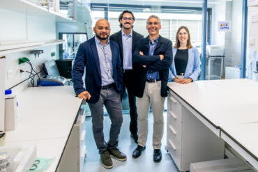 Estephan Arredondo, Pol Pujal, Jordi Xapellí (CEO) i Mireia Casulleras, directius de Becytes.