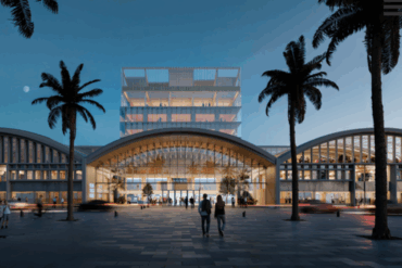 Recreación virtual del futuro BlueTechPort.