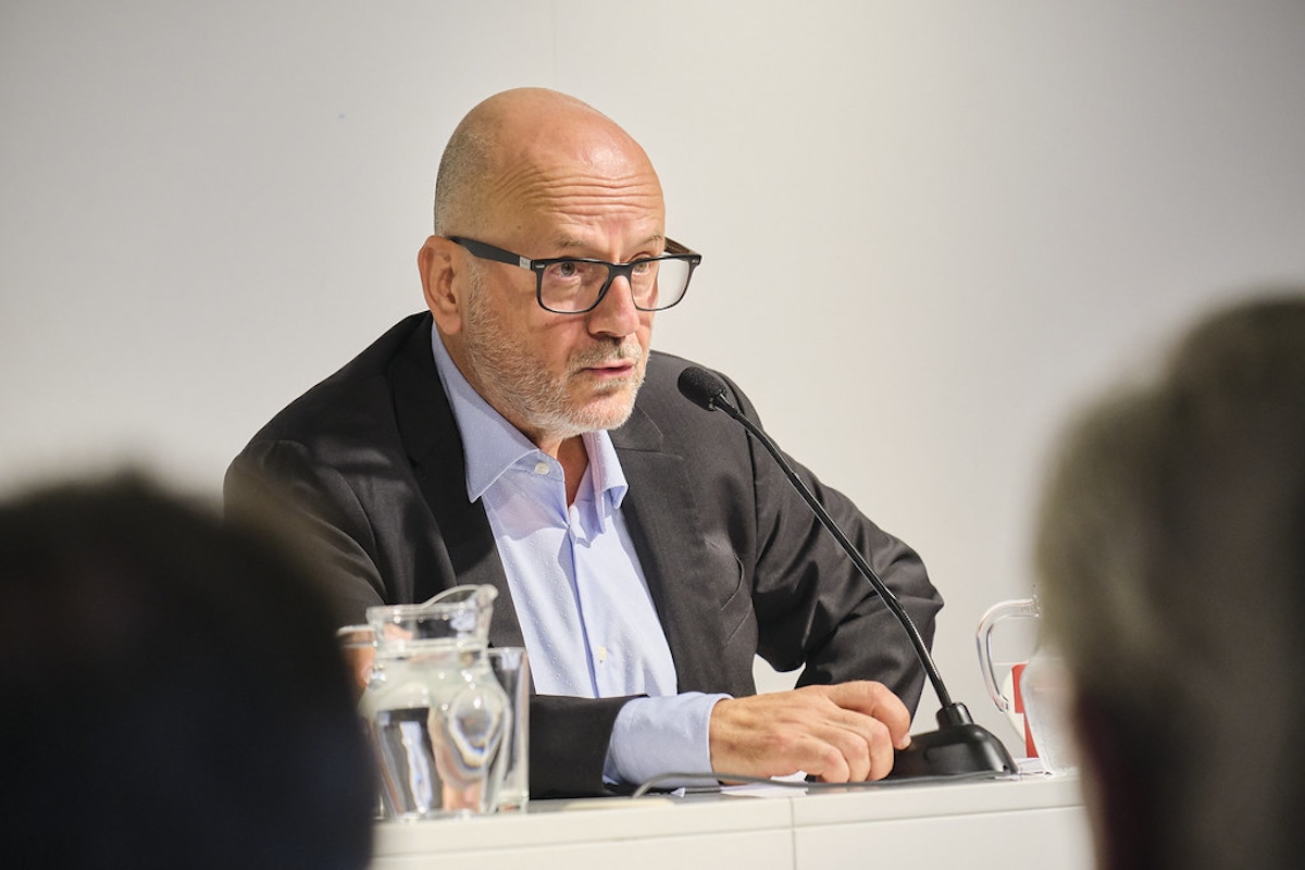 Ramon Besa en el Col·legi de Periodistes de Catalunya