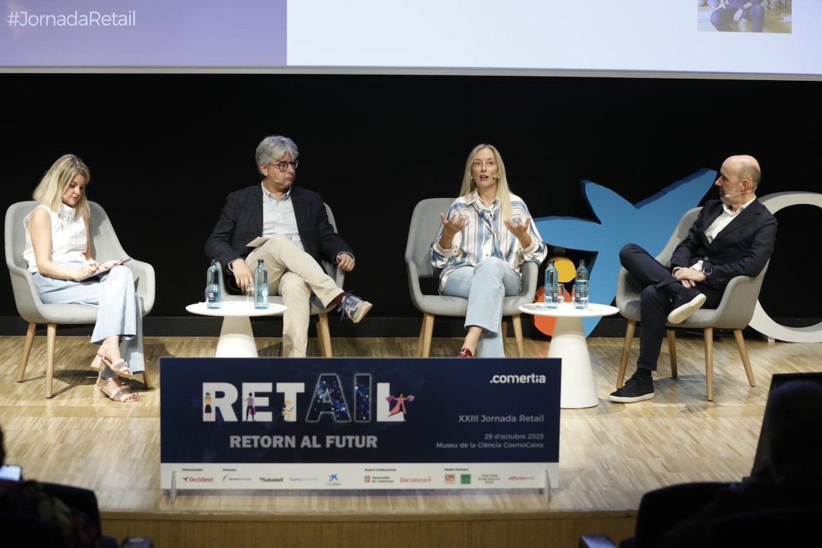 Santi Gallardo, Anna Navarro y Jordi Pascual durante la jornada. © Marc Llibre