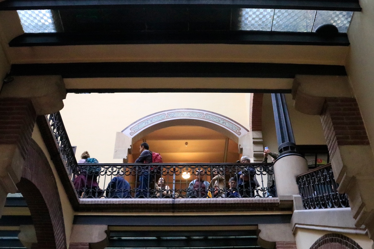 Visitantes del 48h Open House Barcelona por Laura Fíguls