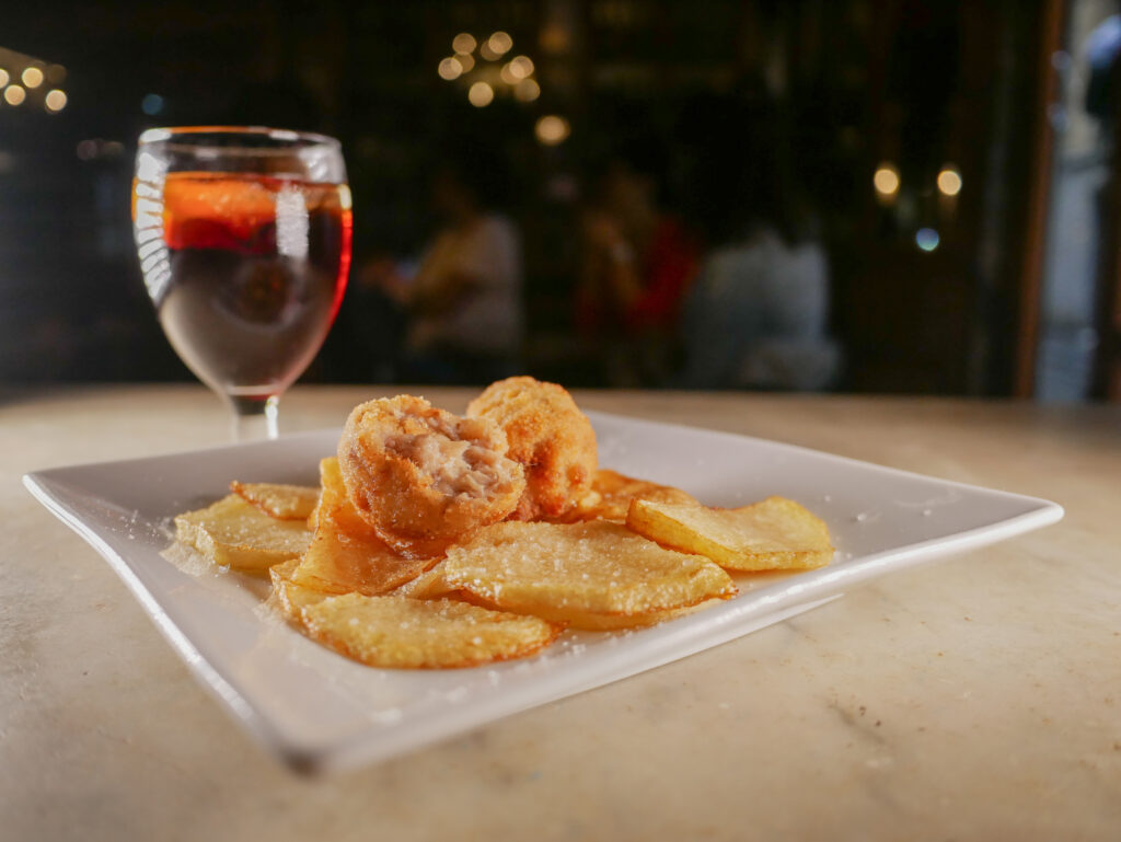 Croqueta de escudela del Marsella.