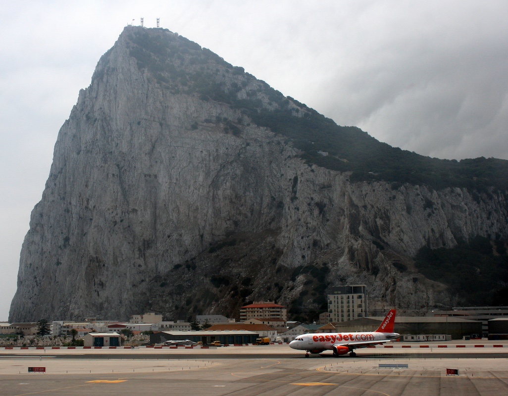 Easyjet en Gibraltar por Javier Ortega i Figueiral