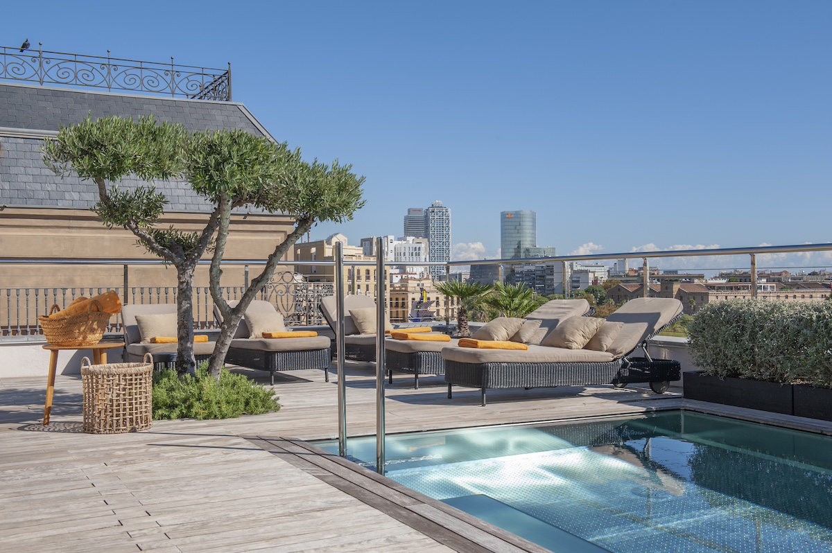 Hotel Serras, Barcelona, Rooftop Terrace