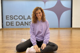 Gemma Patricio en una de les sales de la seva escola de ball. © Guido Cancarini