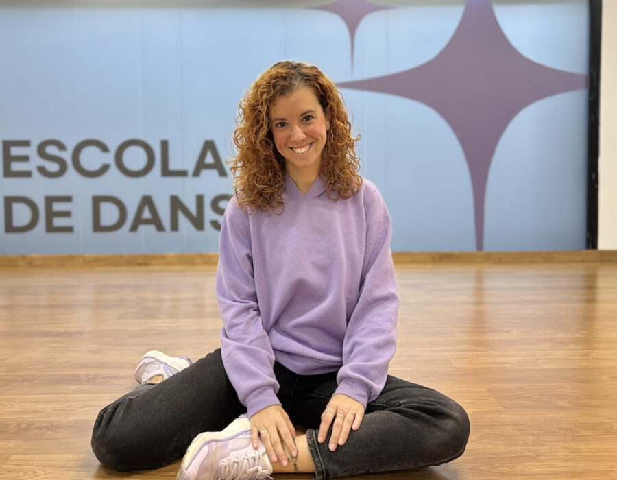 Gemma Patricio en una de les sales de la seva escola de ball. © Guido Cancarini
