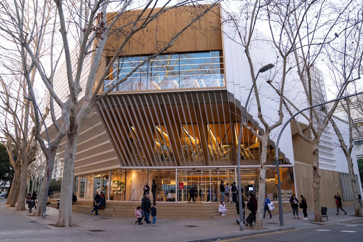 La Biblioteca Garcia Márquez de Barcelona. © Elena Pastor