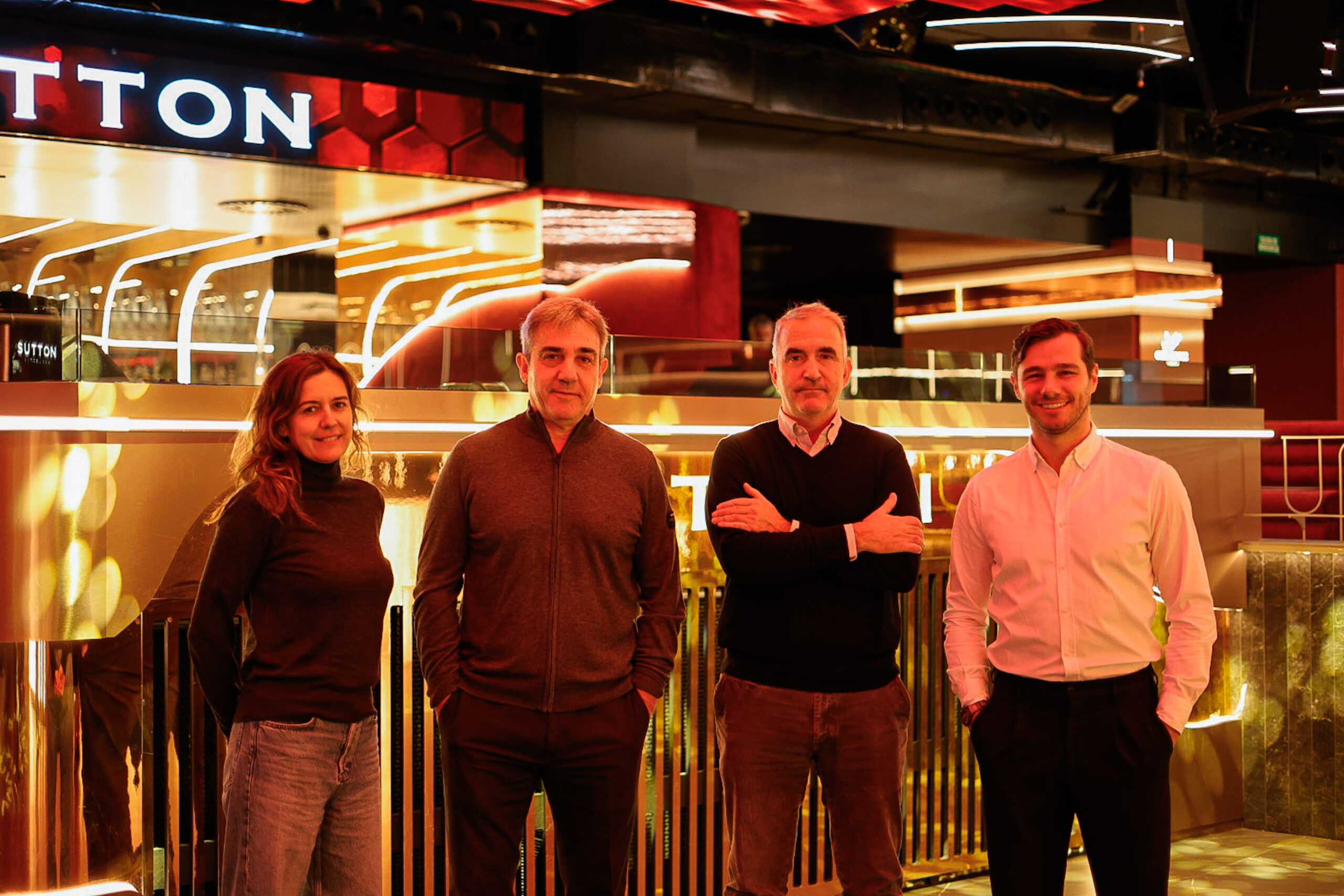 Marta Badia, Toni Cano, Joaquin Frigola y Robert Massanet en la presentación de la reforma. © Job Vermeulen