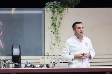 Paolo Casagrande, xef executiu de Lasarte (restaurant amb Tres Estrelles Michelin).