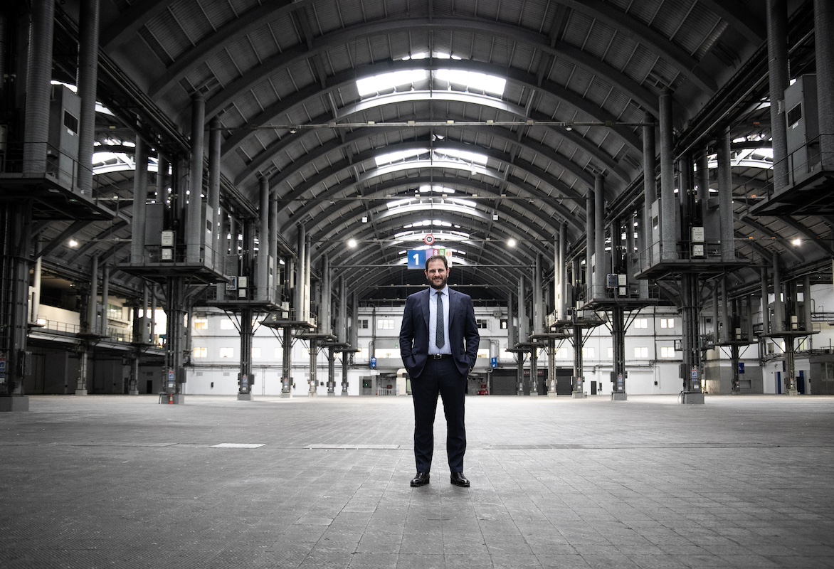 Ugo Valenti, en instalaciones de Fira de Barcelona.