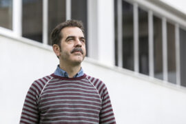 Eduard Escoffet, poeta i director de la Institució de les Lletres Catalanes. © Marc Llibre