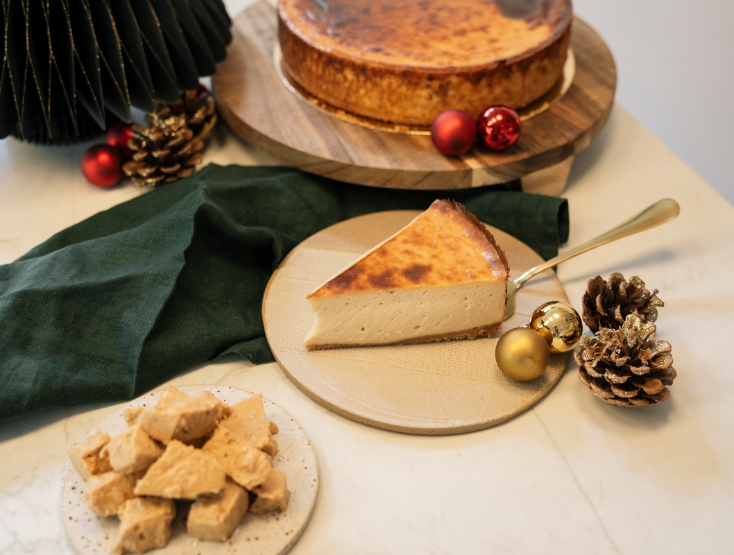 El cheesecake de torró de Jon Cake s’elabora amb torró de Can Soler.