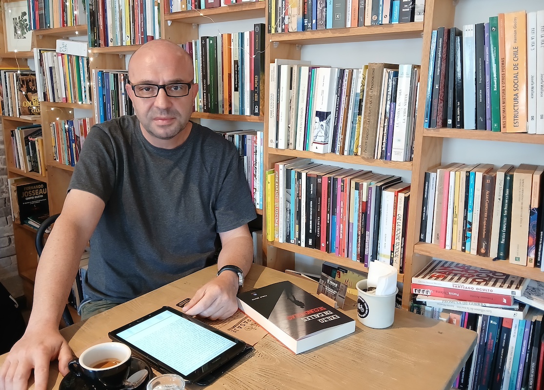 El periodista y escritor Pablo Bravo