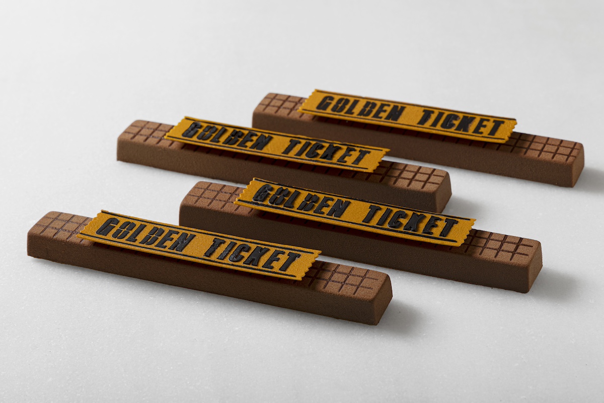 El torró Golden Ticket de Hofmann brilla com una peça de col·leccionista