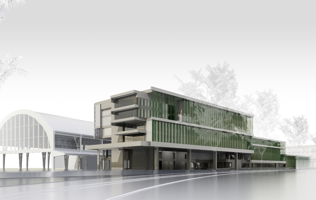 Imagen virtual de la futura Biblioteca Pública Estatal de Barcelona