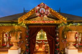 La Gingerbread House de El Palace Barcelona.