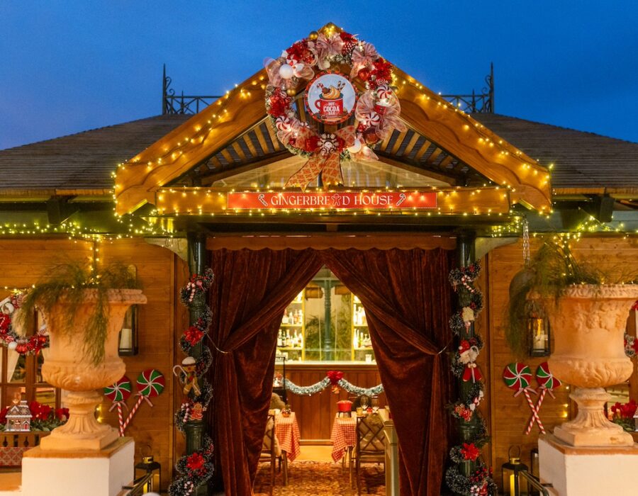 La Gingerbread House de El Palace Barcelona.