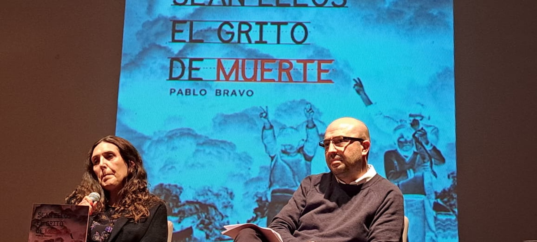 Pablo Bravo en una presentación