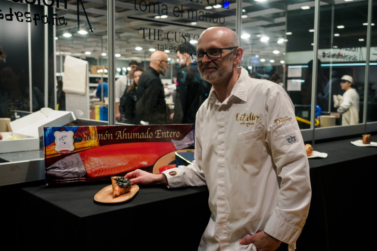 Eric Ortuño ha guanyat el premi al millor croissant gurmet amb salmó fumat