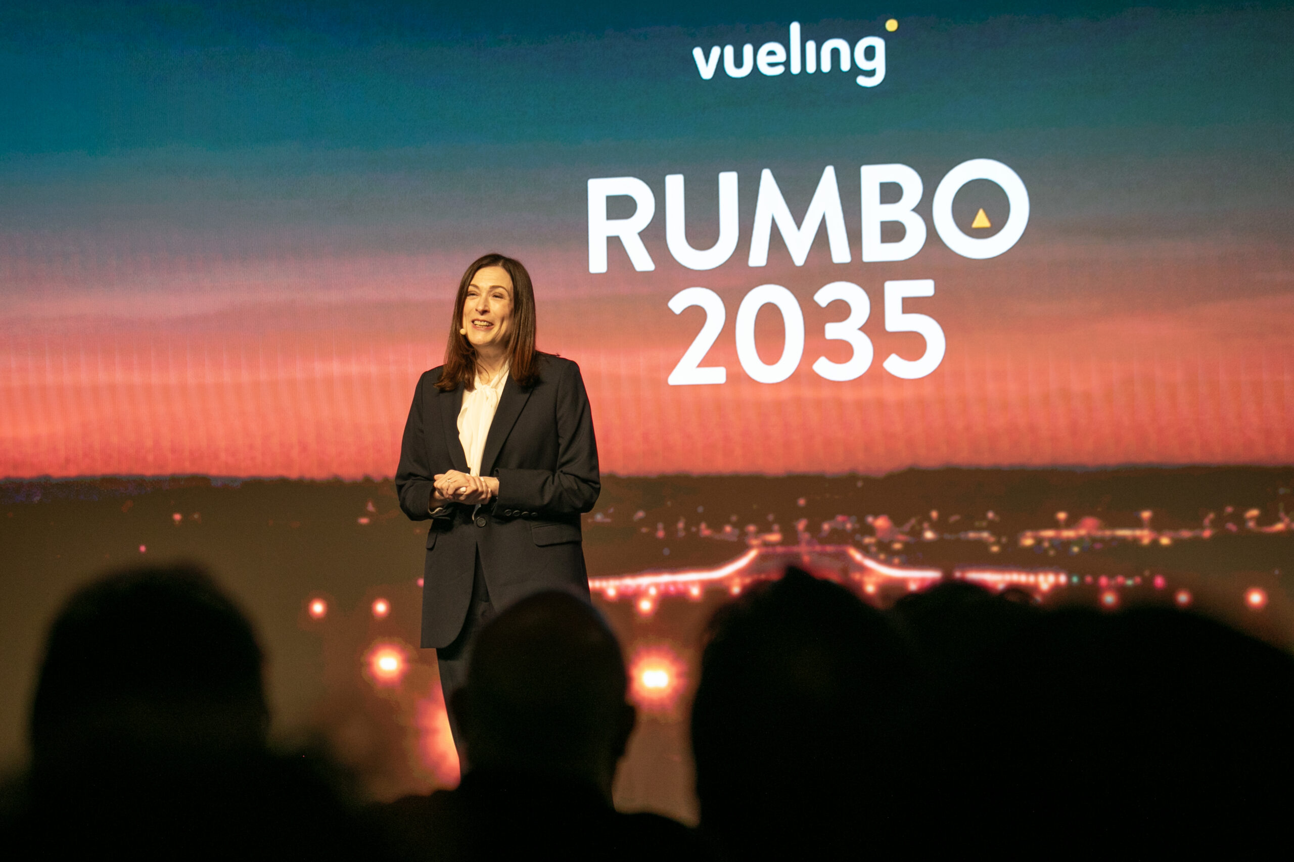 Carolina Martinoli, CEO de Vueling. 