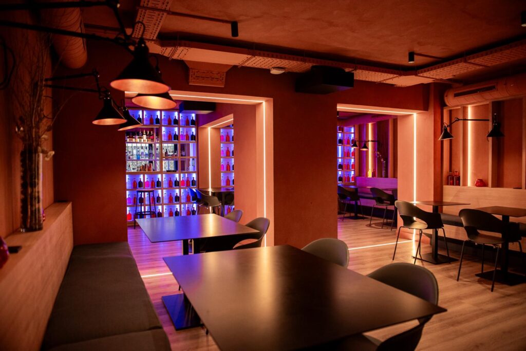 Una de las zonas de The Lot.