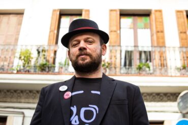 El poeta Dani Orviz.