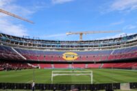 El Camp Nou en obras. © Gerard Escaich / ACN