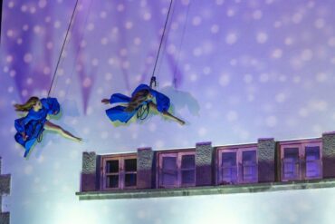 Espectacle 'Allà on em miro i em veig' en el marc del festival Llum Bcn.