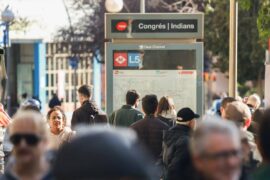 Estación de Congrés-Indians de la L5 (Ayuntamiento de Barcelona)