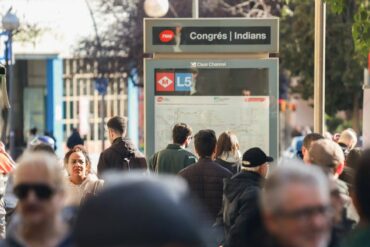 Estación de Congrés-Indians de la L5 (Ayuntamiento de Barcelona)