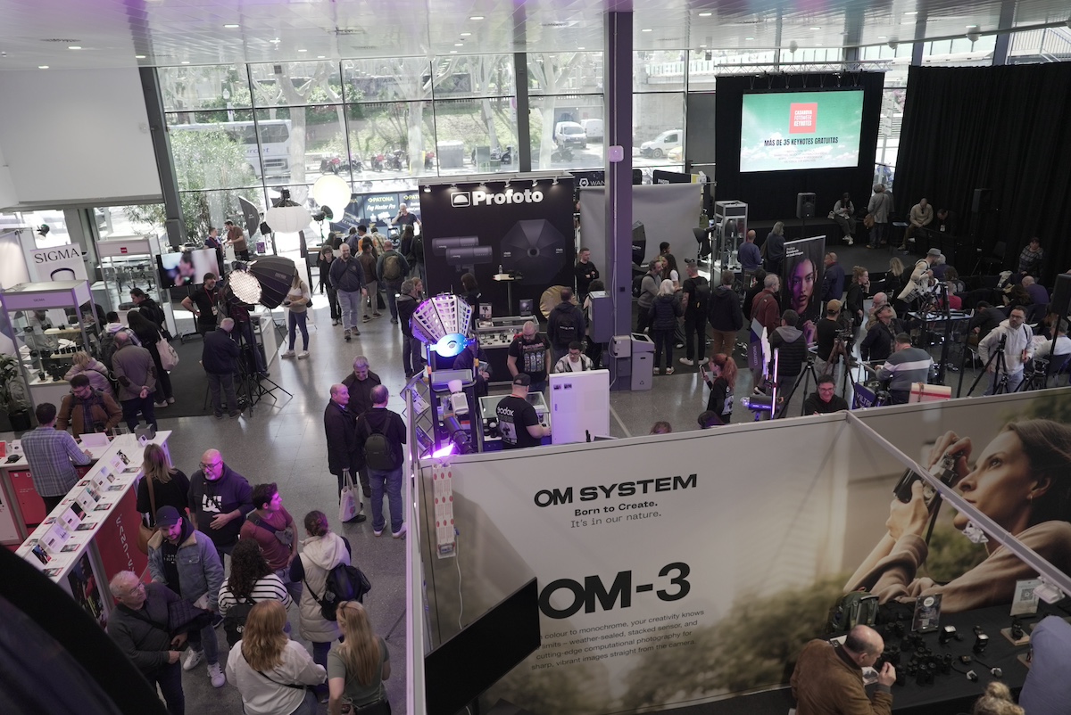 Área expositiva del Photo Forum Fest