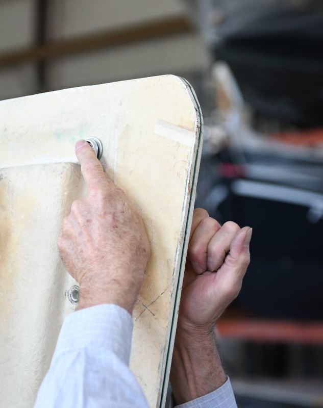 Trabajos en una barca para Electric Inside Boats