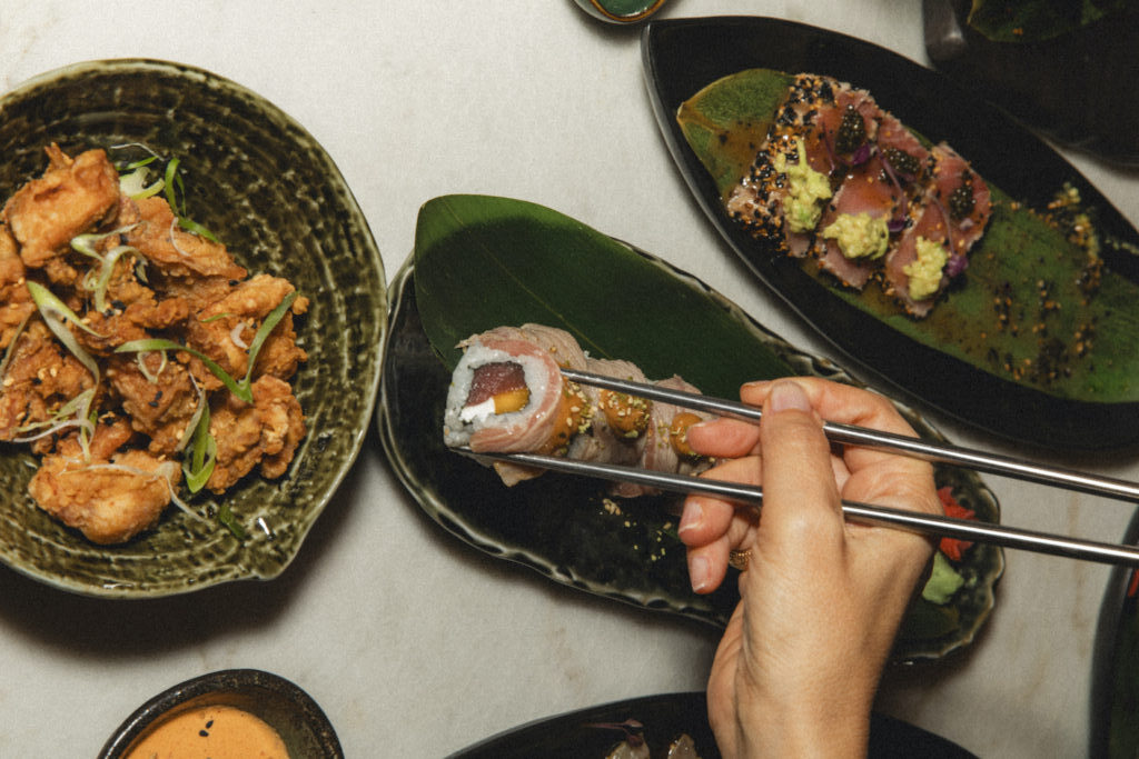 Diversas elaboraciones en Sophie Kai.