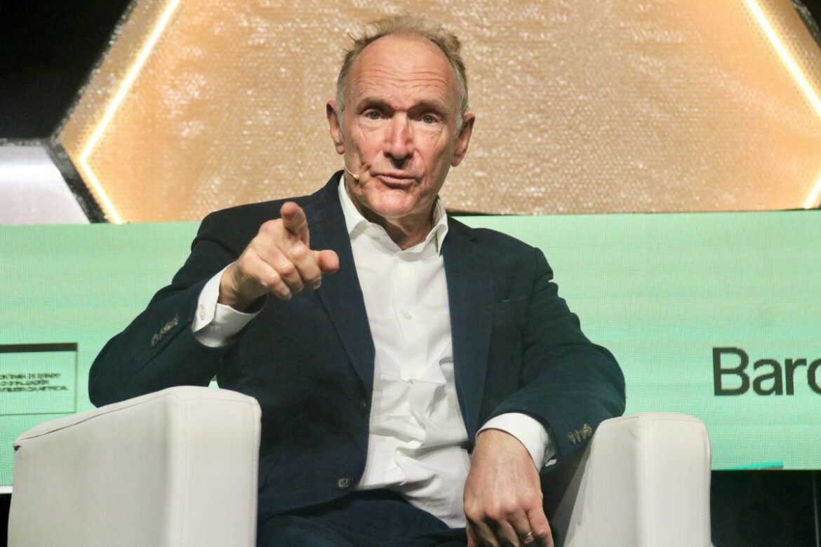 El creador de la World Wide Web, Tim Berners-Lee. © Aina Martí, Albert Segura / ACN