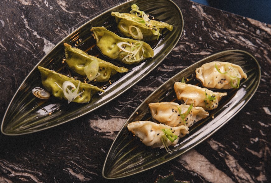 Gyozas de Sophie Kai.