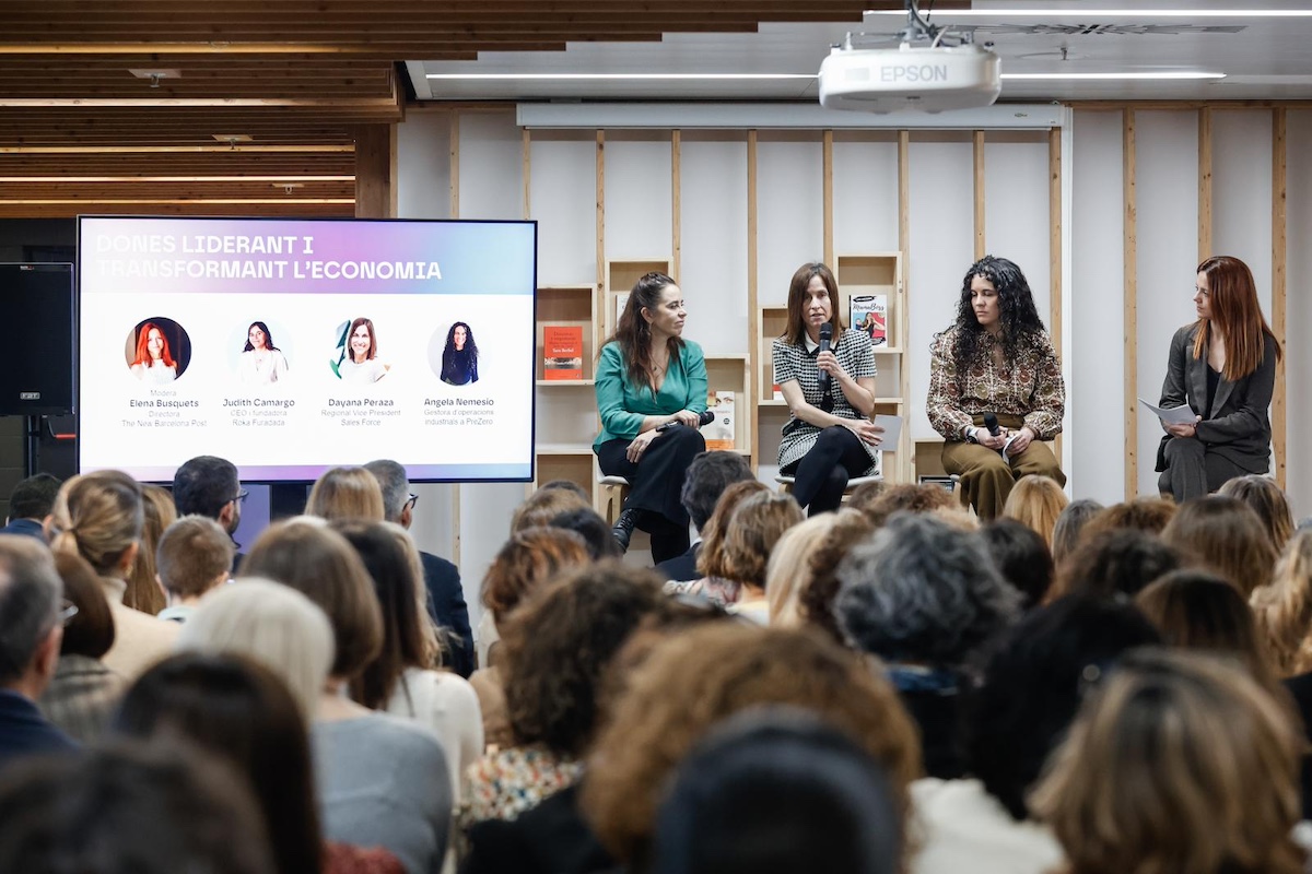 Jurdith Camargo, Dayana Peraza, Angela Nemesio i Elena Busquets a Lidera