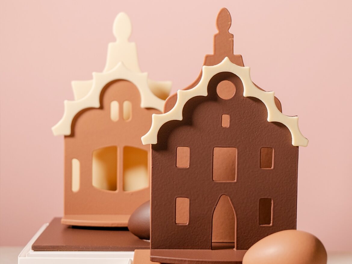 Les cases modernistes inspirades en Gaudí de la pastisseria Brunells.