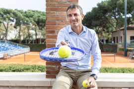L'exjugador de tennis Tommy Robredo i director esportiu del Barcelona Open Banc Sabadell (Trofeu Conde de Godó).