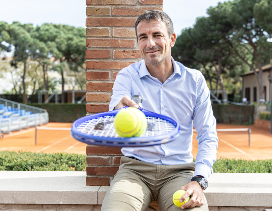 L'exjugador de tennis Tommy Robredo i director esportiu del Barcelona Open Banc Sabadell (Trofeu Conde de Godó).