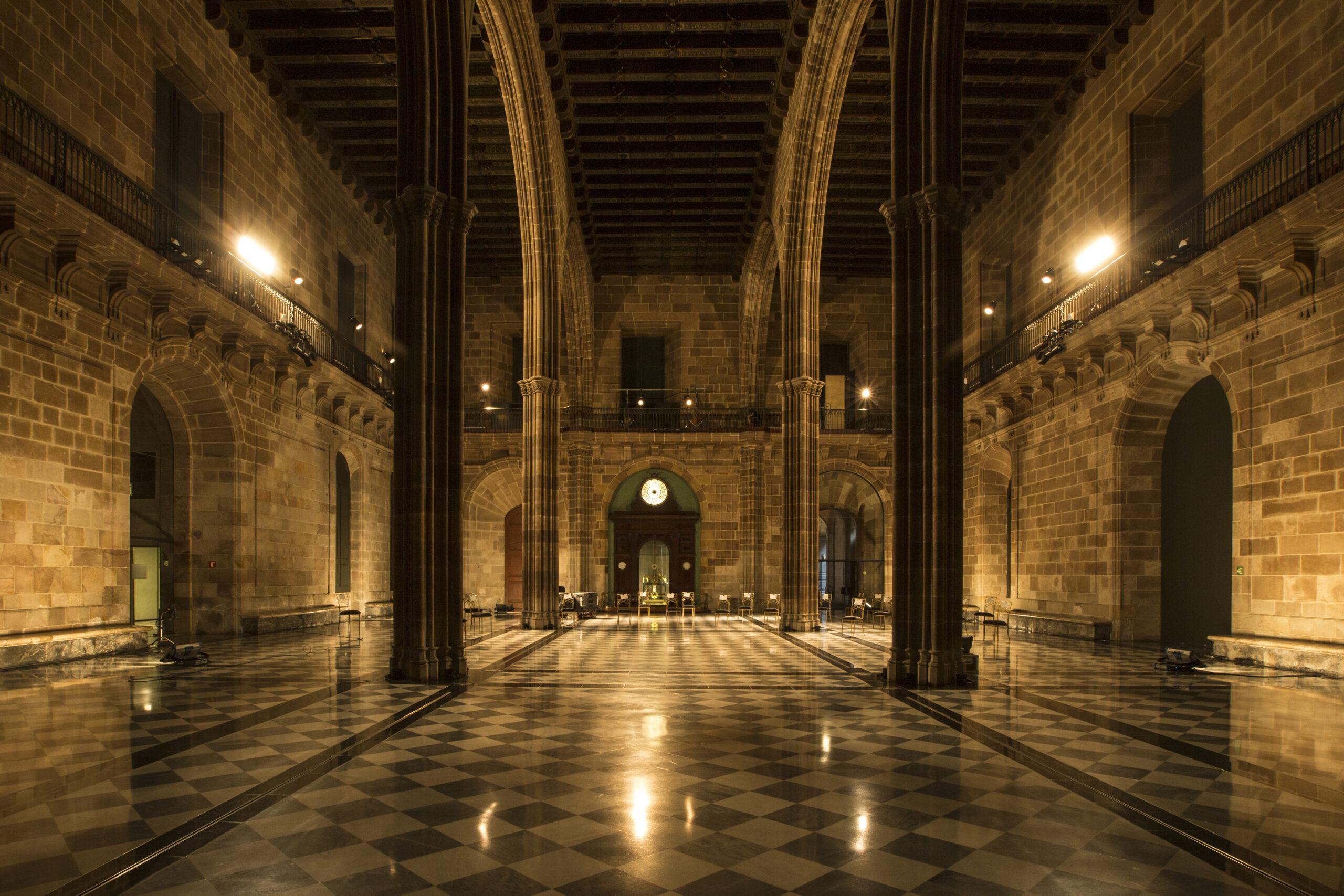 Edificio histórico Llotja de Mar, Cámara de Comercio de Barcelona. ©Sónar+ D