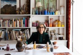 Maria Poch s'inspira en la natura per obtenir els colors (c) Carlota López-Gil Lamarca