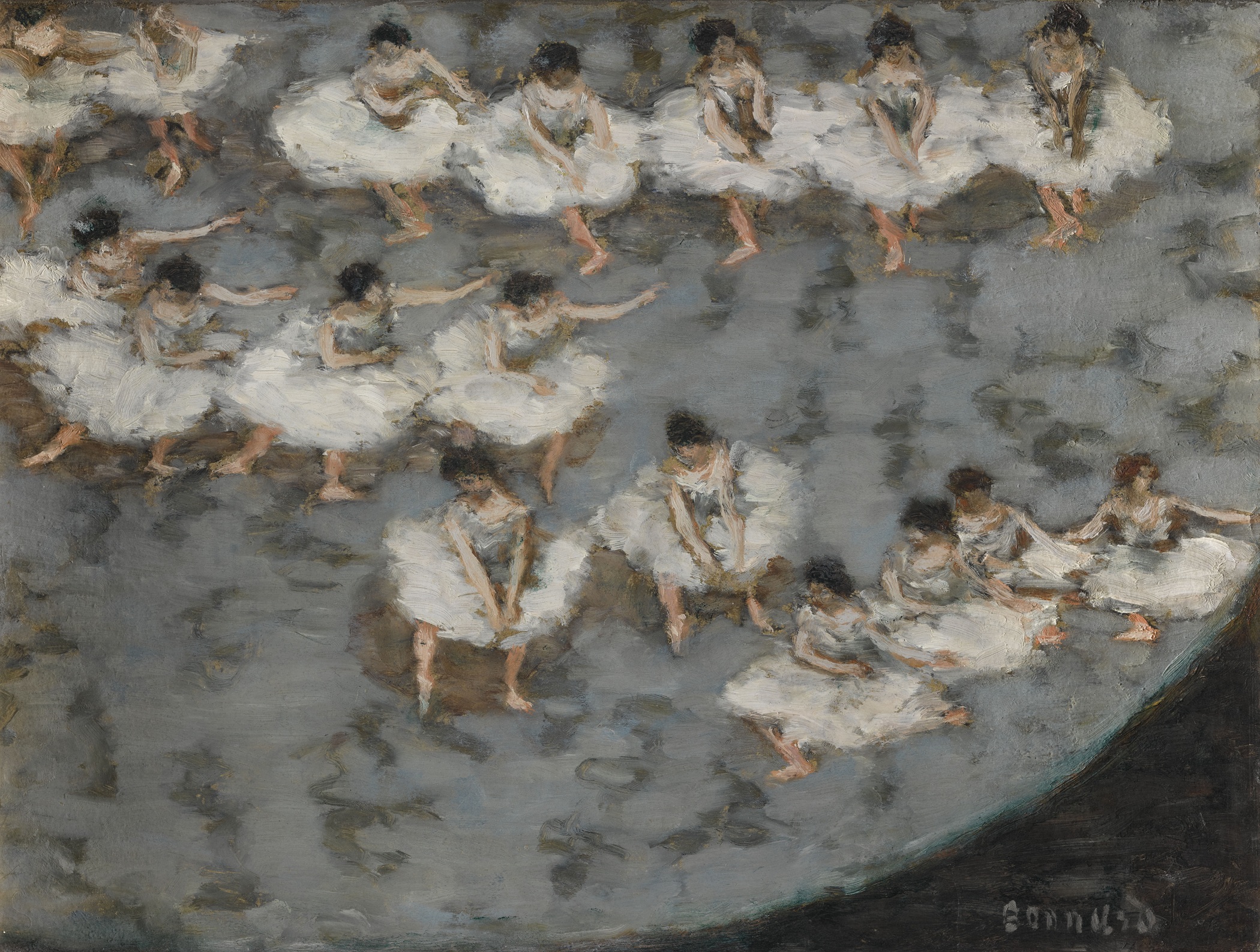 Vers 1896.Autre titre : Le Ballet.