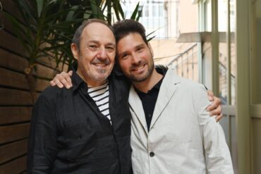 Pere Camps, fundador de BarnaSants, i Marçal Girbau, actual director. © Juan Miguel Morales.