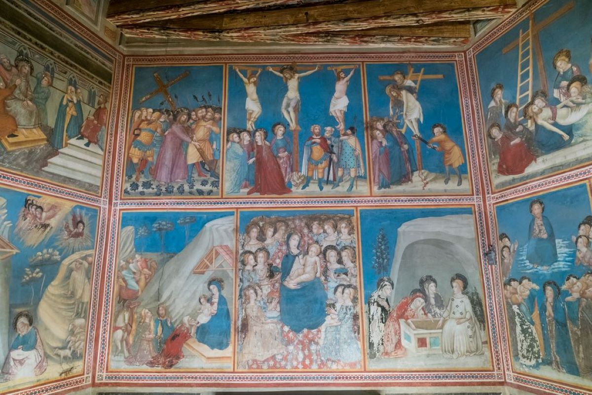 Pintures murals del reial monestir de Pedralbes. © Curro Palacios