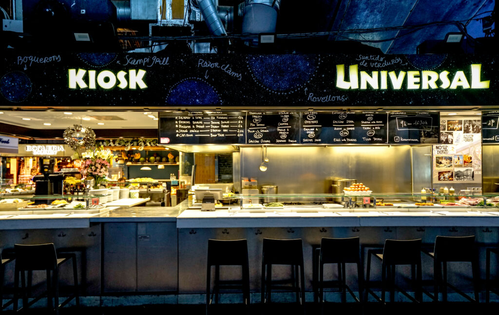 restaurante kiosko Barcelona