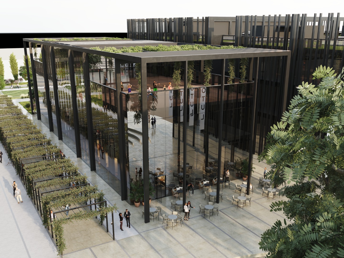 El DFactory triplicarà superfície amb quatre nous edificis. 